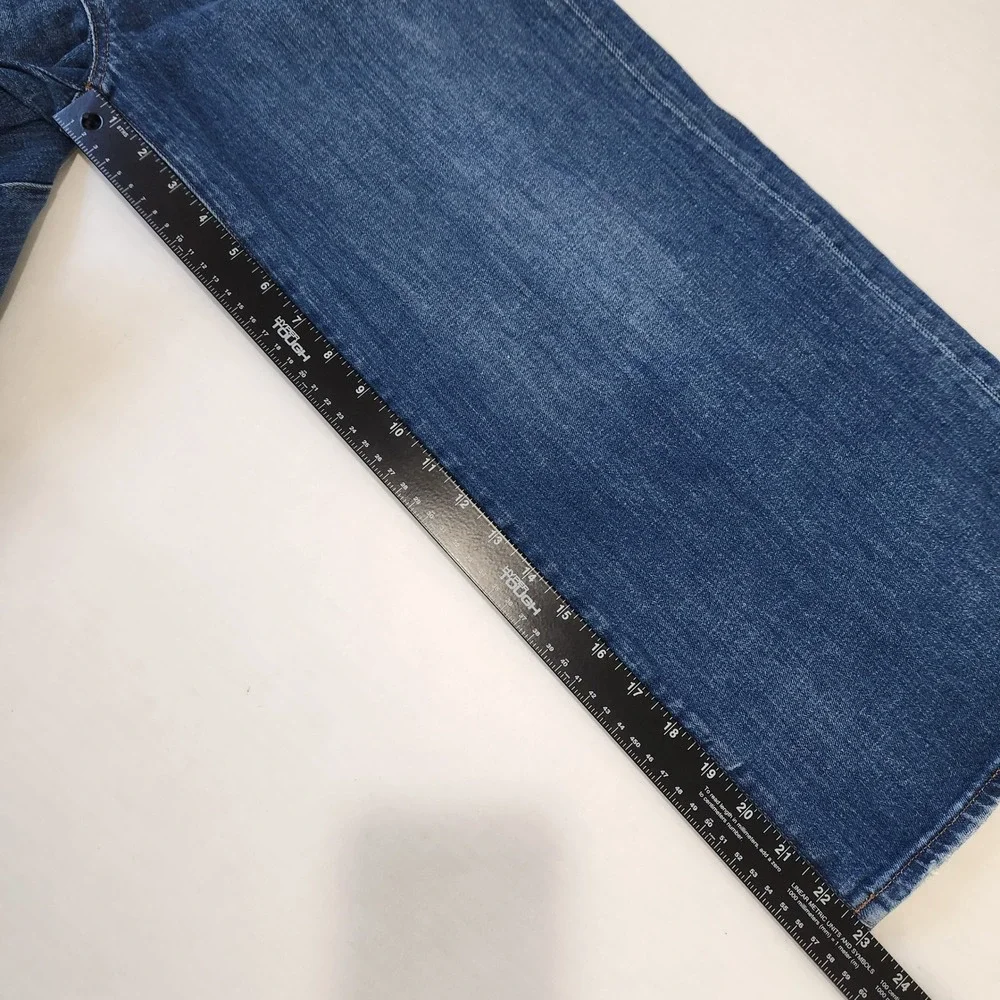 Madewell Wide Leg Crop Jeans High‎ Rise Women's Size 26 Blue Denim Stretch